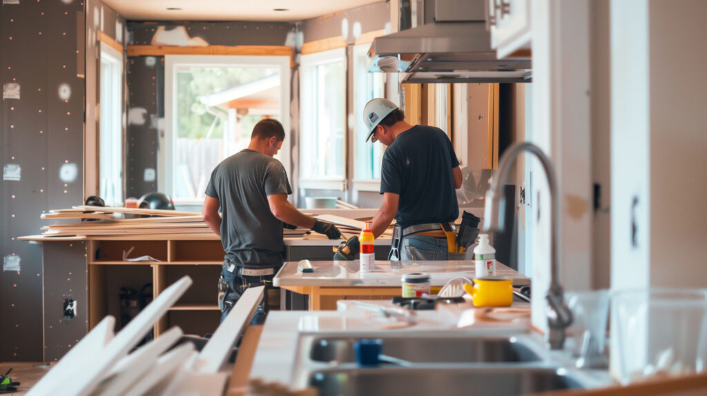 hire a professional for kitchen renovation